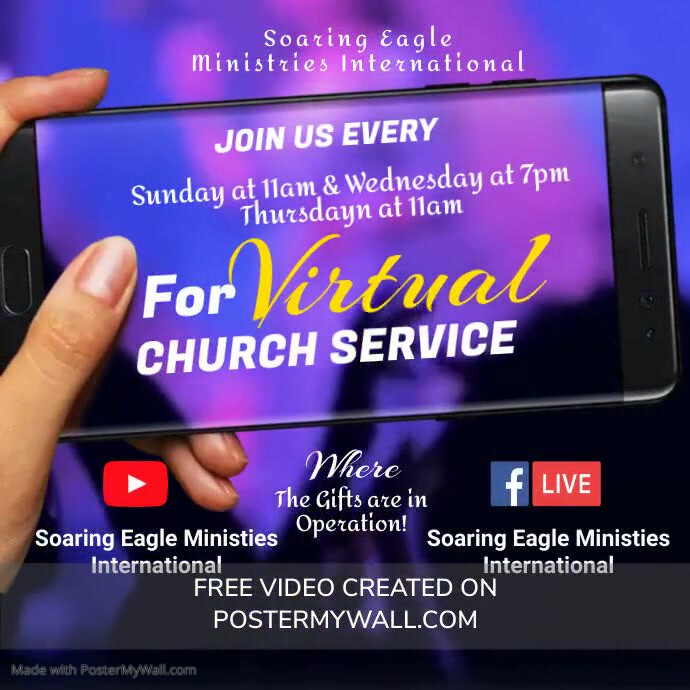 virtual sunday PosterMyWall