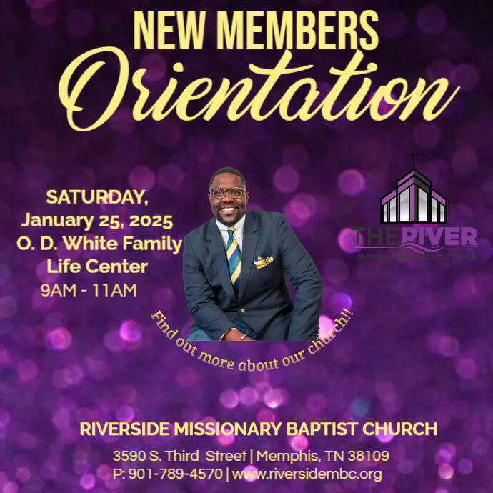 RMBC New Members Orientation | PosterMyWall