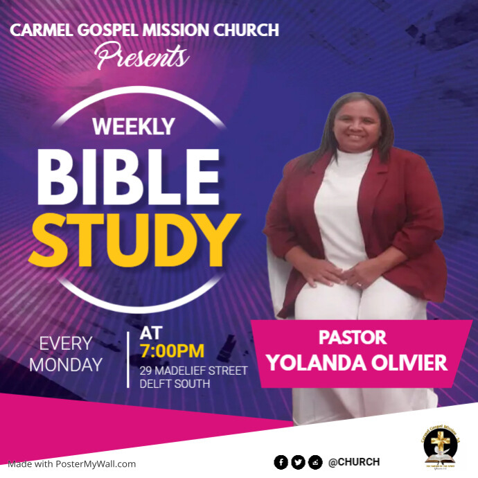 Bible study | PosterMyWall