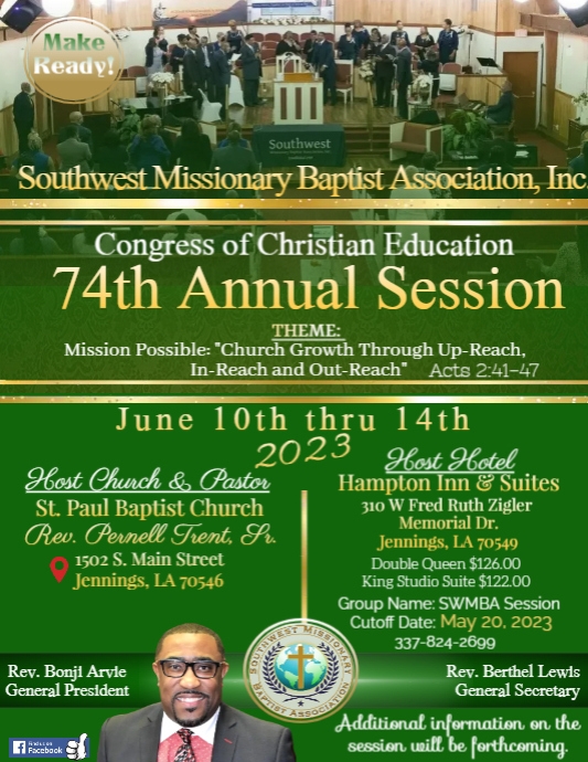 74th Annual Flyer | PosterMyWall