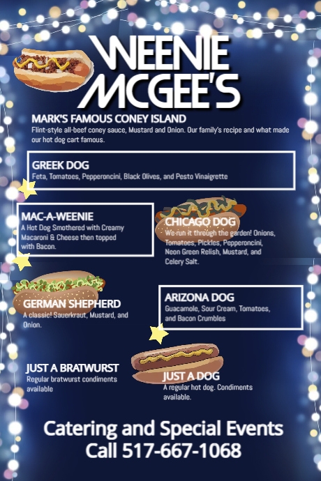 Food Truck Menu Poster (2) | PosterMyWall