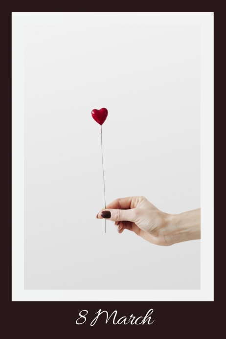 8 March! Poster template