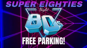 80'S NIGHT Ecrã digital (16:9) template