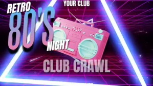 80'S NIGHT Цифровой дисплей (16 : 9) template