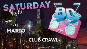 80'S NIGHT DJ VIDEO AD Цифровой дисплей (16 : 9) template