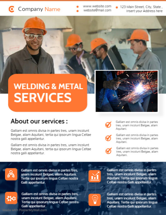 welding and metal professional services adver