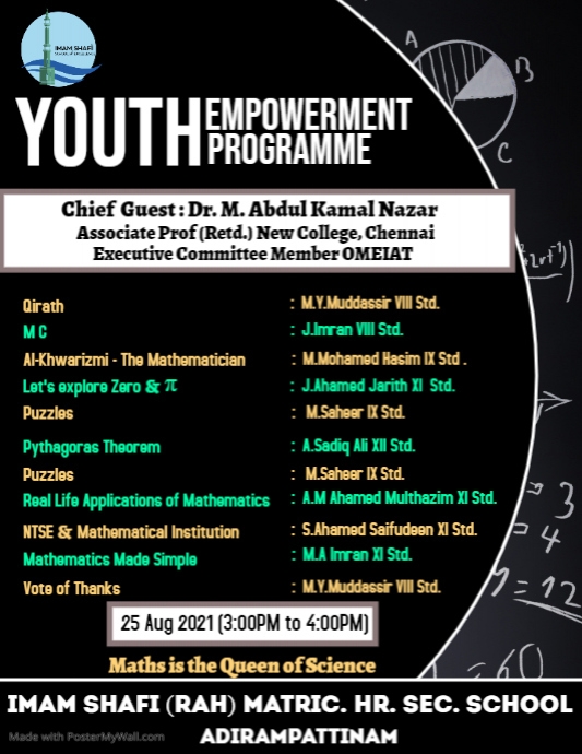 Copy of Copy of Online Video Math Tuition Flyer Template | PosterMyWall