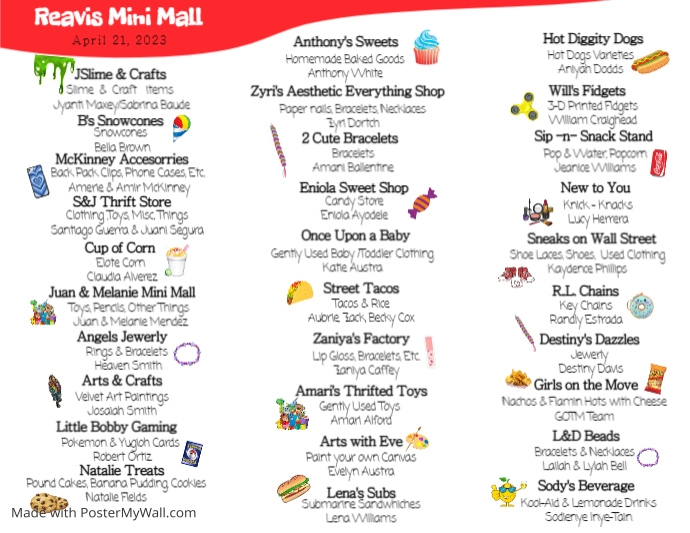 Copy of Mini Mall Flyer | PosterMyWall