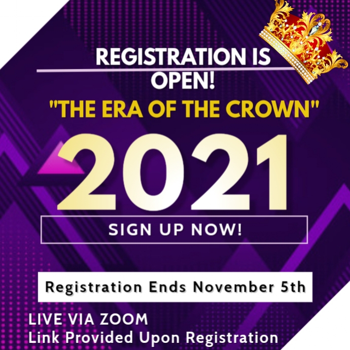 Copy of Conference Registration | PosterMyWall