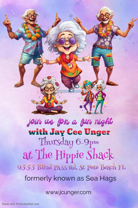 1960 Party Invitation Poster template