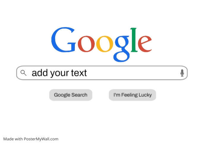 google search tshirt design template | PosterMyWall