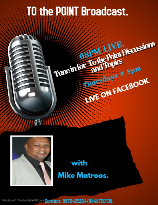 Copy of Radio Talk Show Flyer PosterMyWall