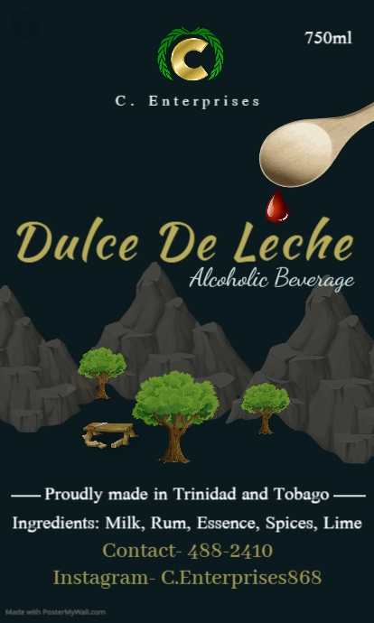dulce de leche label | PosterMyWall