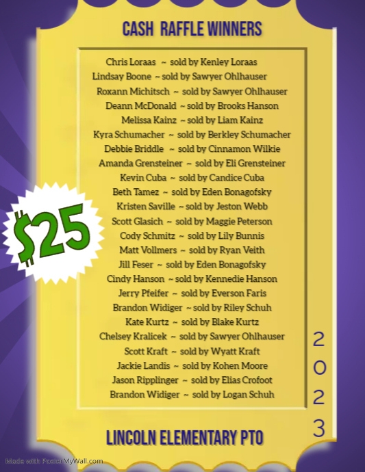 Copy of Raffle Ticket Prize | PosterMyWall