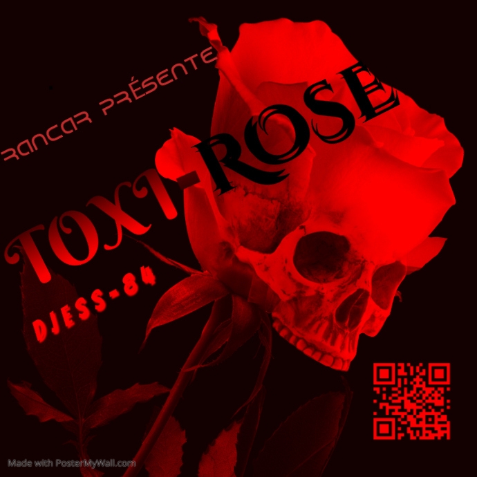 Copie de Copie de White Rose Red Mixtape Cover | PosterMyWall