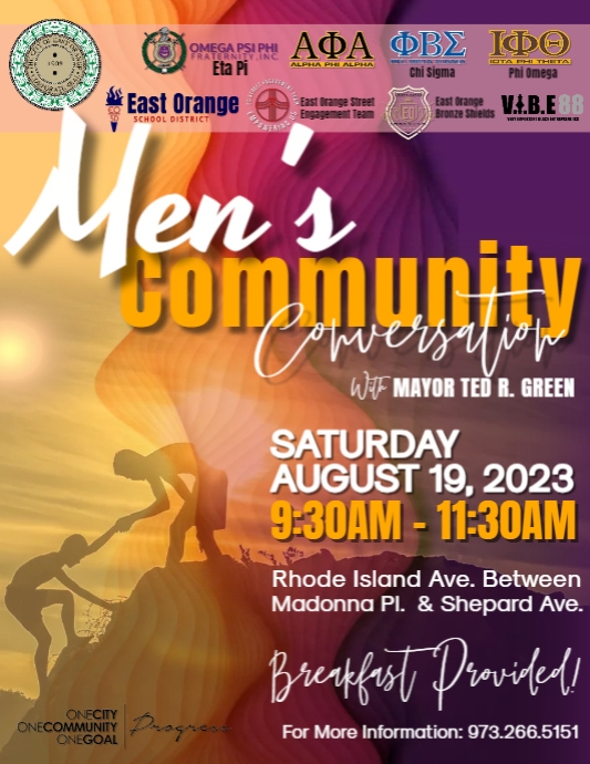 Mens Community Convo | PosterMyWall