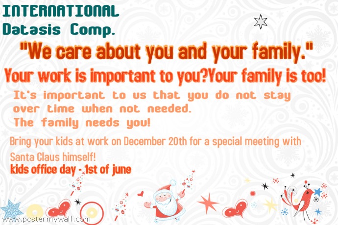 A New Poster template