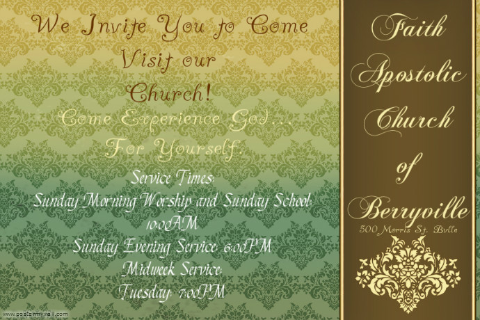 FAC INVITE Poster template