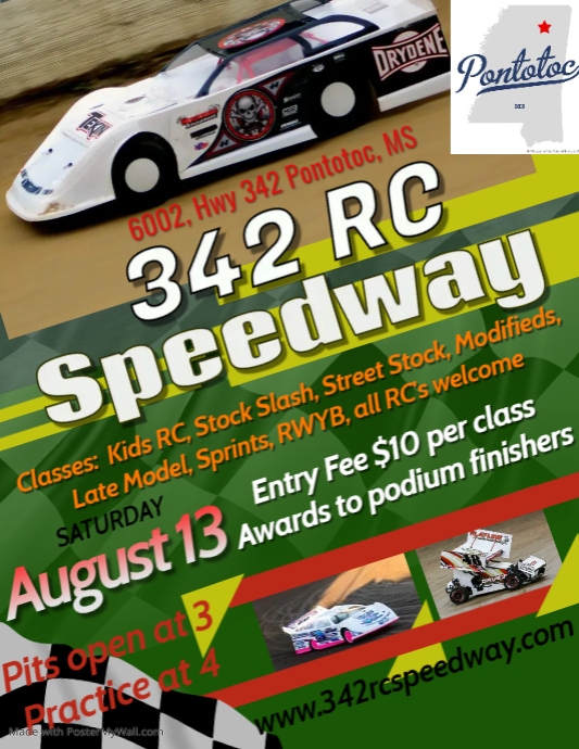 Car Race Flyer template