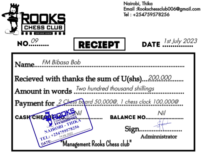 Copy of Receipt | PosterMyWall