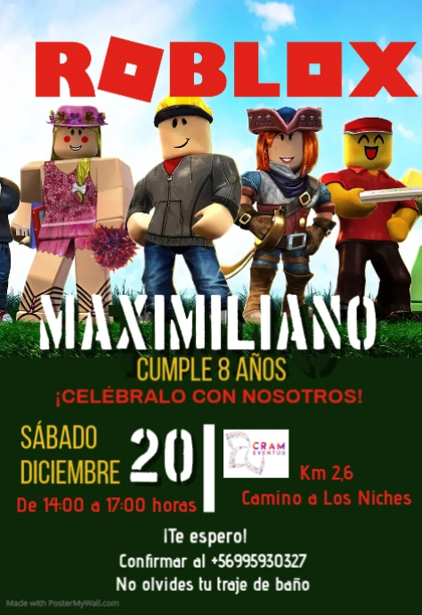 Roblox Custom Size template