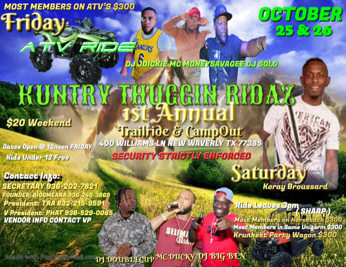 Trailride Flyer Template | PosterMyWall