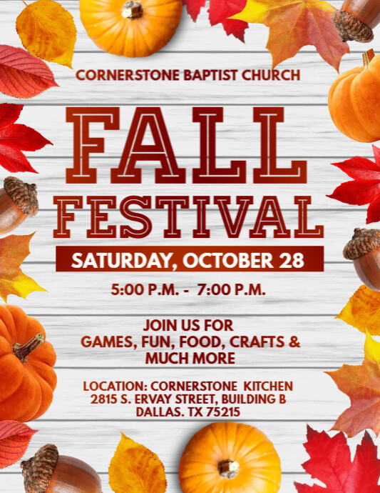 FALL FLYERS | PosterMyWall