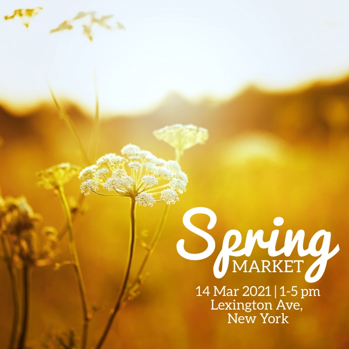 85 Spring Template | PosterMyWall