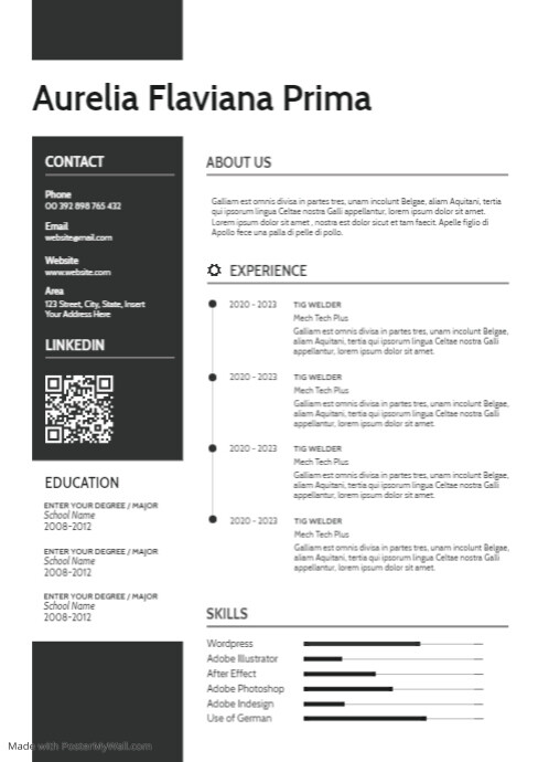 modern minimal black and white geometric curr