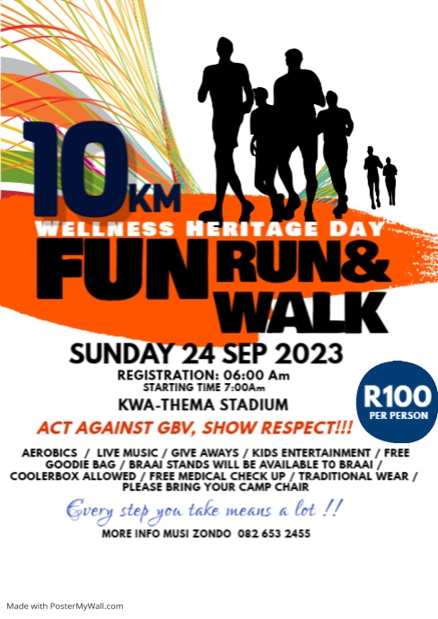 5K Run & Walk Flyer (2) | PosterMyWall