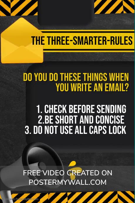 Smartrules Poster Design The three-smarter-rules | PosterMyWall