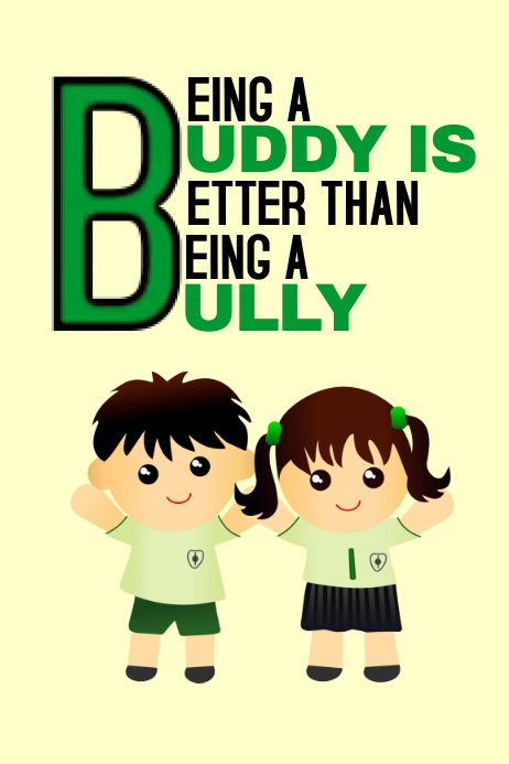 Being A Buddy Template Postermywall Being A Buddy Template Postermywall