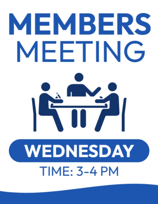 weekly staff meeting flyer PosterMyWall