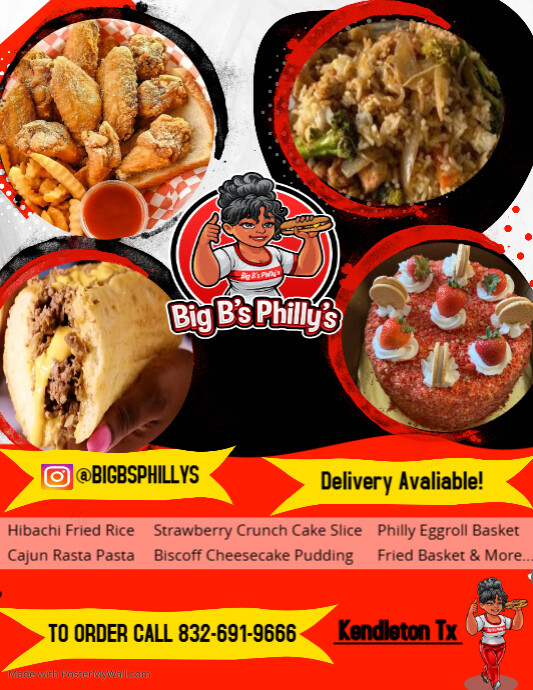 Restaurant Menu Flyer (1) template