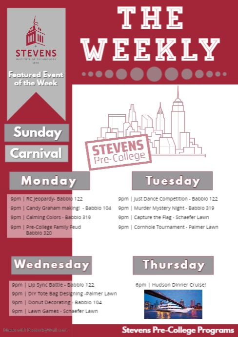 July 23- 28 | PosterMyWall