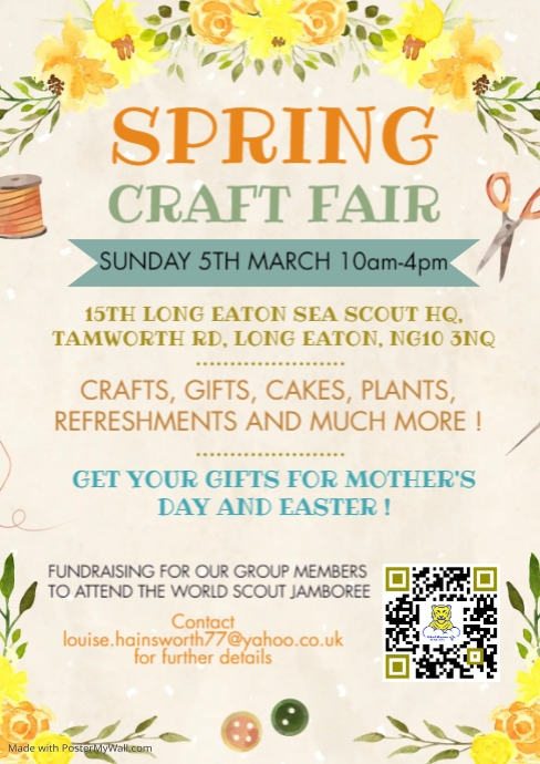 Copy of Spring Craft Fair Poster | PosterMyWall
