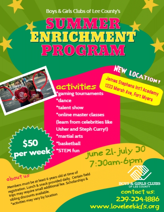 JS version Summer Camp | PosterMyWall