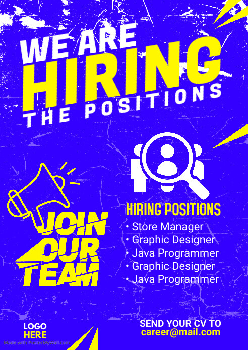 We Are Hiring Flyer