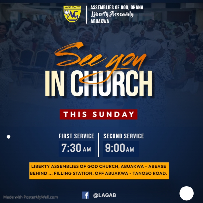 see you in church | PosterMyWall
