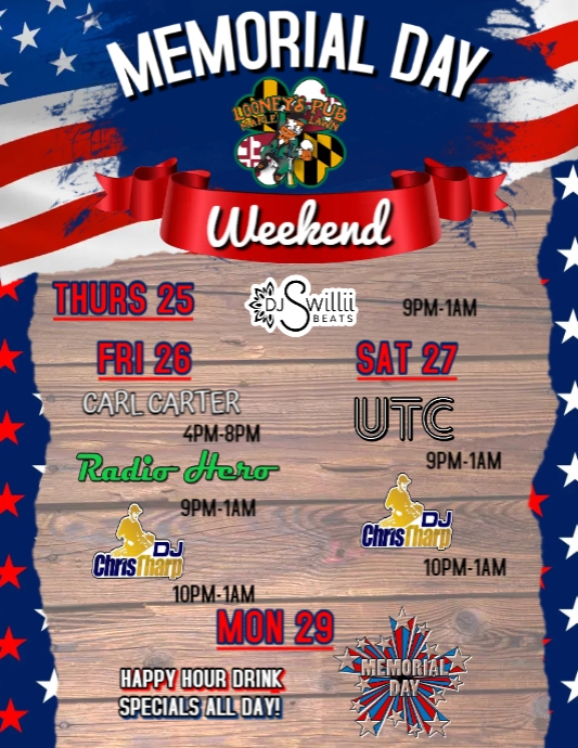 Copy of Memorial Day Celebration Flyer | PosterMyWall