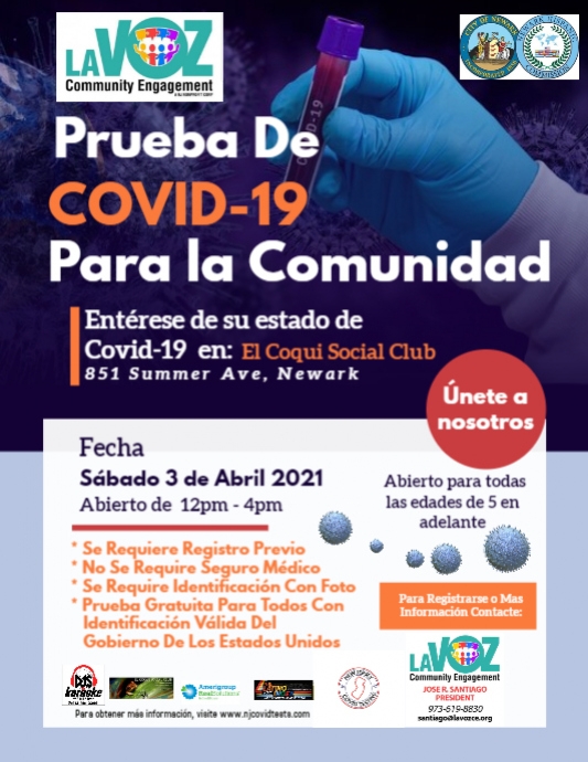 Community Testing Flyers Copy of Copy of Covid-19 Testing Flyer | PosterMyWall