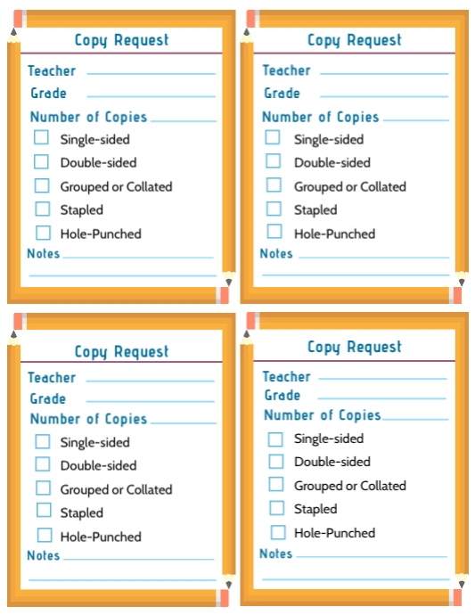 Copy Request Form | PosterMyWall