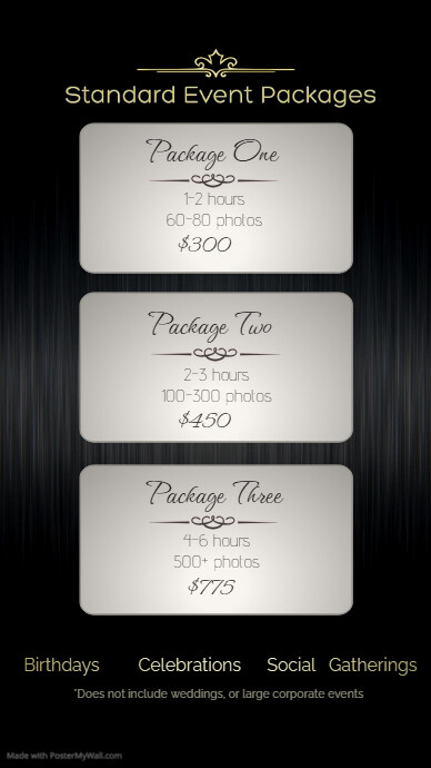 Standard Event Program Size Standard Event | PosterMyWall