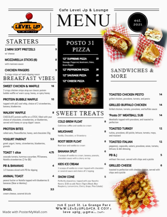 Food Menu Flyer Templates