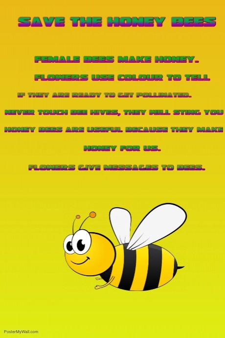 Save the honey bees