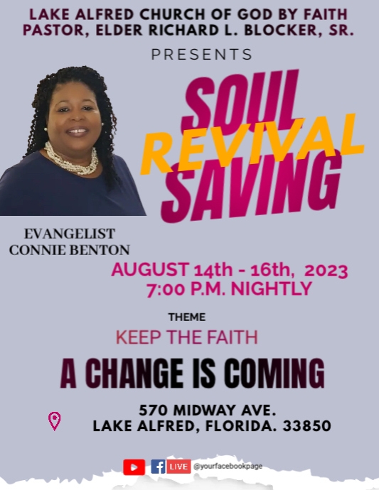 Revival Lake Alfred 2023 PosterMyWall