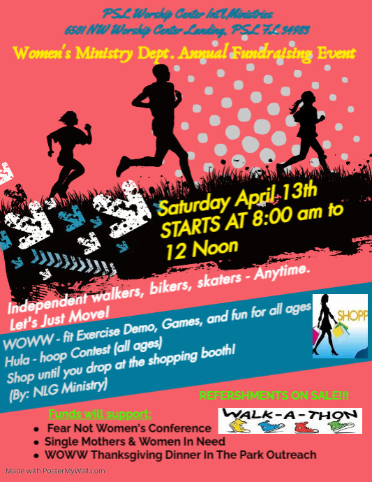 Run & Walk Event Flyer | PosterMyWall
