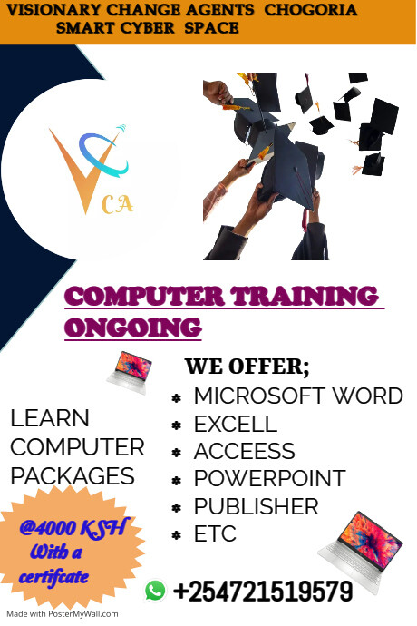 EDUCATION, SCHOOL, COMPUTER COLLEGE | PosterMyWall