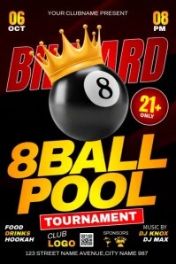281+ Free Templates for 'Pool tournament poster' | PosterMyWall