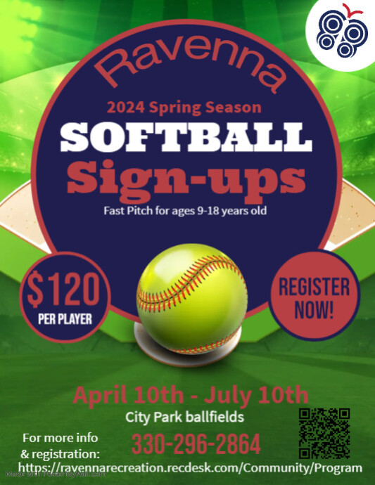 Fast Pitch Softball PosterMyWall